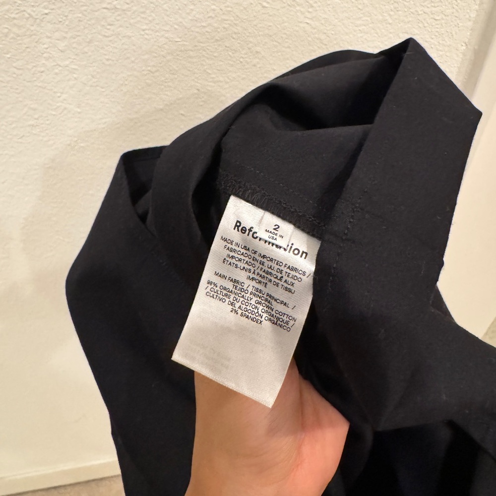 Reformation | Kenzie Dress | Black | 2 - Picture 5 of 7